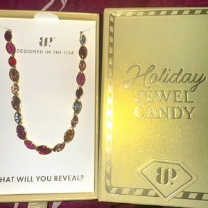 Holiday Jewel Candy necklace-Snow Sugar Strands